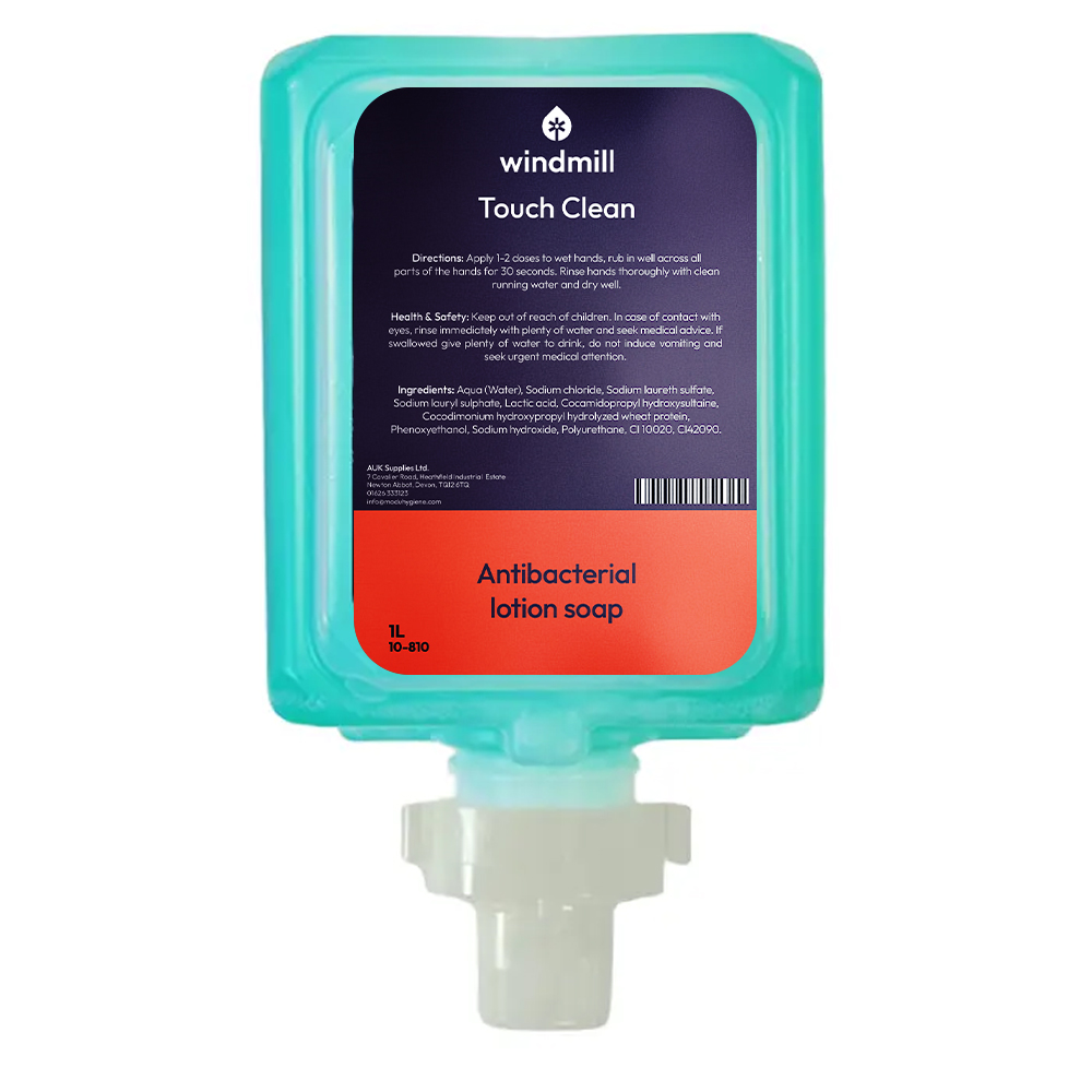 Windmill - Touch Clean - Antibacterial Lotion Soap - 1L